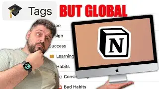 Optimize your Notion productivity: Global Tags Database | Advanced Tutorial