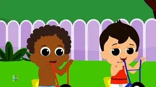 Пять маленьких детей | прыгает на кровати | рифма в россии | детские рифмы | Five Little Babies