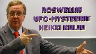 Heikki Kulju luennolla: Roswellin ufojen mysteeri