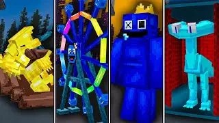 New RAINBOW FRIEND CHAPTER 2 vs Minecraft - Roblox RF - ADDON - mod