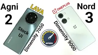 Nord 3 vs Lava Agni 2 SpeedTest 😱🔥
