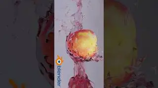 blender water splash effect 