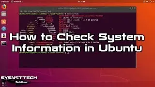 How to Check System Information in All Versions of Ubuntu | SYSNETTECH Solutions