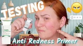 *TESTING* SMASHBOX PHOTO FINISH CORRECT ANT-REDNESS PRIMER