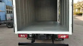 Corrugated galvanized steel sheet truck body