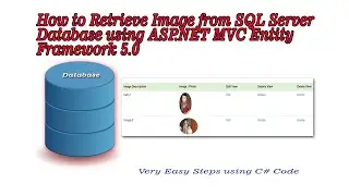 How to Retrieve Image from SQL Database using MVC