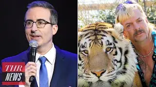 John Oliver on Spotlighting Joe Exotic Years Before 'Tiger King' | THR News