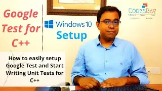 Google Test  - gtest setup for unit testing in C++ on windows 10 Using Visual Studio