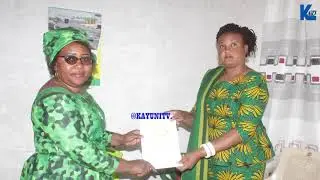 NEEMA MWANDABILA AREJESHA FOMU YA KUWANIA UBUNGE VITIMAALUM MKOA WA SONGWE.