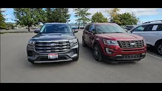 2025 Ford Explorer Compared to a 2017 Ford Explorer!! This Week on jmc6000!!