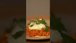 Паста с перцем и бурратой #shortvideo #рецепт #рецептпасты