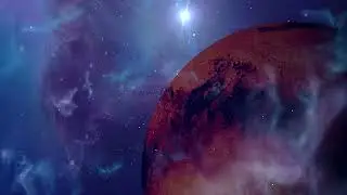 fantasy alien planet in outer space sci fi background SBV 312919757 HD