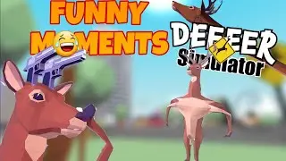 DEER Simulator || Funny Gameplay 😂 || Bloody Player