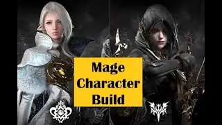 Lost Ark MAGE Sorceress Class Character Build!  How to build Sorceress Easy Step by Step Walkthrough