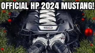 🚨BREAKING Official Horsepower for 2024 MUSTANG GT & Dark Horse!
