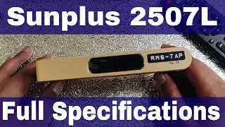 RMS TAP Sunplus 2507L Satellite receiver Full Specifications and Review