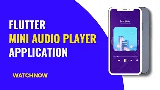 Flutter Mini Audio Player App | Flutter Tutorials | Codify Design 📱📲🔉🧑‍💻