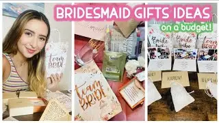 MAKING MY BRIDESMAID PROPOSAL GIFTS! (Cute, Personalized, & Affordable!)