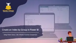 Create an Index by Group in Power BI | Power Query, SQL Comparison and M Code