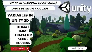 Unity 3D Variables Explained: Exploring the Fundamentals | From Integers to Booleans 