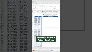 How to visualize data with Python in Excel. 🤯 