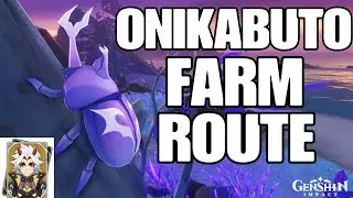 ONIKABUTO Farm Route | Arataki Itto Ascension Material