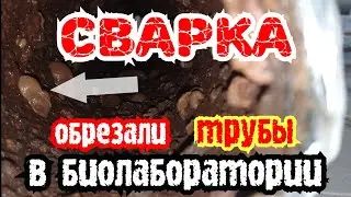 Видео снято сварщиком на реальном обьекте.Сварка бактериалогических труб...