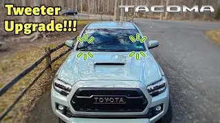 3rd Gen Toyota Tacoma Dash Tweeter Replacement DIY (2016-2023)