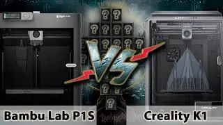 Bambu Lab P1S vs Creality K1: технический обзор двух популярных FDM 3D-принтеров