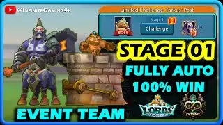 Vengeful Centaur Limited Challenge Stage 1 Event Team | Lords Mobile Tarkus Past Stage 1 Fully Auto