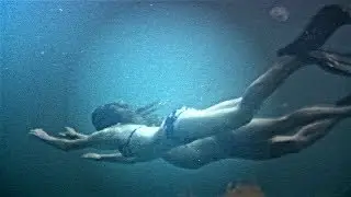 ★★Экстрим Ольги Кабо - фридайвинг в🎬Шутки в сторону