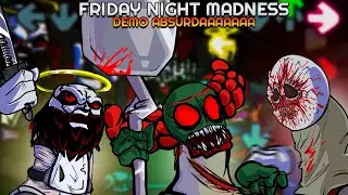 JEBUS, TRICKY E SCRAPFACE NA DEMO MAIS COMPLETA! FRIDAY NIGHT MADNESS (FNF MOD)