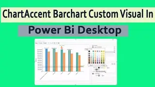 ChartAccent  Barchart Custom Visual in power bi | Power bi custom visual in laxmi skills