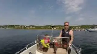 En dag ute på havet.