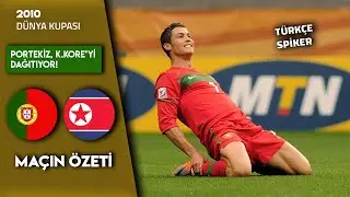 Portekiz 7-0 Kuzey Kore | Türkçe Spiker - 2010 Dünya Kupası