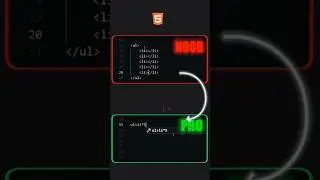 Noob vs Pro in HTML 