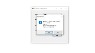 How to Show Messagebox appear Centered in Form - VB.net @mikecodz2821