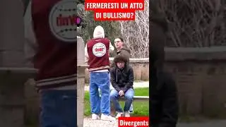 BULLISMO VERBALE A ROMA Esperimento Sociale #socialexperiment #bullismo #newvideo #shorts #rome