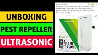 UNBOXING PEST REPELLER ULTRASONIC | PRODUCT REVIEW