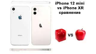 iPhone 12 mini vs iPhone XR сравнение