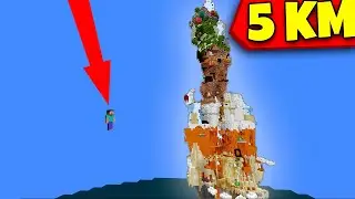 😲САМЫЙ ВЫСОКИЙ ДОМ НА ДЕРЕВЕ В МАЙНКРАФТЕ! ЭТА КАРТА ПРОРАБОТАНА ДО МЕЛОЧЕЙ
