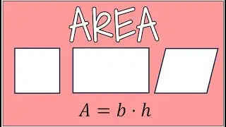 How to Find the Area of a Square, Rectangle, & Parallelogram