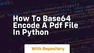 How to base64 encode a PDF file in Python
