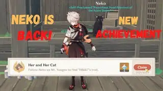 New 2.2 Update "Her and Her Cat" Achivement | Genshin Impact