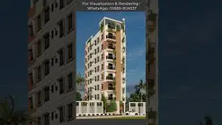8 story building design render by lumion #housedeign #home #housedesign