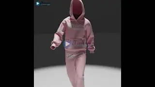 Walking Animation Cloth Colour Change 