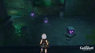 Super easy solution to this Araumi 5 block puzzle | Genshin Impact 2.0 Puzzle Guide
