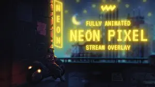 Neon Pixel | Overlay Package