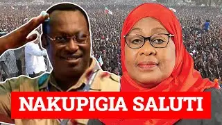 TAZAMA MBOWE AKIMPIGIA SALUTI RAIS SAMIA, CHADEMA SASA RUKSA MIKUTANO YA HADHARA TANZANIA