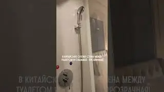 В китайских отелях стена между туалетом и спальней – прозрачная!